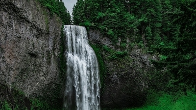 Tourists ignored safety warnings to enter a waterfall in Karnataka (Representative image)