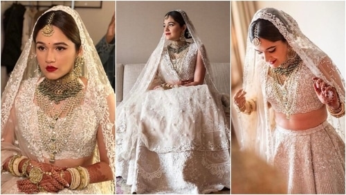 Anjali Merchant's wedding look. (Instagram) Anjali Merchant's wedding look. (Instagram)