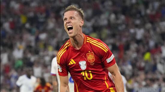 Dani Olmo and his Spain teammates have been brilliant to watch. (AP)