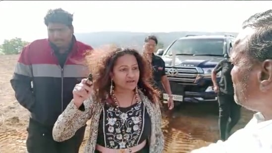 A video of her mother Manorama brandishing a firearm and purportedly threatening villagers in Mulshi taluka, Pune district, started doing the rounds on social media.