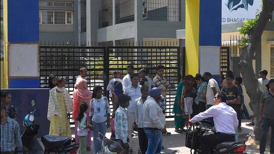 Schools of Eminence were made to prepare students from humble backgrounds for competitive exams, apart from Class 10 & 12 boards. (HT File)