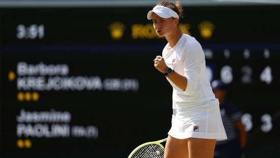 Jasmine Paolini vs Barbora Krejcikova, Wimbledon 2024 final Highlights