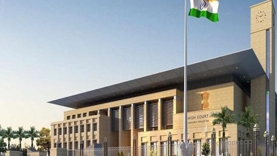 The TDP government has taken up redevelopment of iconic buildings for the Amaravati government complex, including high court and state legislative assembly. (HT)