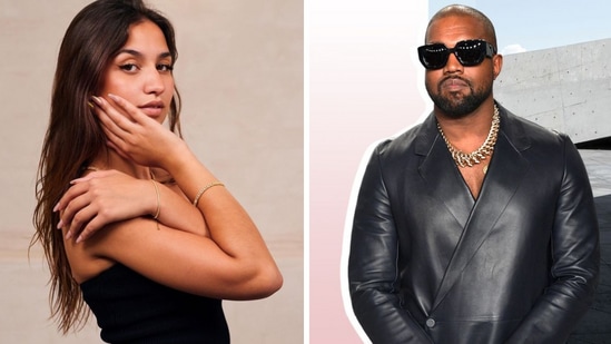 Model Mikaela Lafuente, 22, has accused Kanye West, 47, of sending her 'inappropriate' Instagram messages(Instagram)