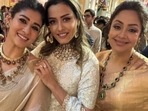 Namrata Shirodkar clicked selfies with Nayanthara, Jyotika and Aishwarya Rai. Namrata Shirodkar clicked selfies with Nayanthara, Jyotika and Aishwarya Rai.