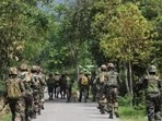 The gunfight started at around 9.30am and lasted till around 11.30am on Sunday. (Representational image) The gunfight started at around 9.30am and lasted till around 11.30am on Sunday. (Representational image)