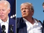 Joe Biden calls attack on Donald Trump ‘sick' (REUTERS/Tom Brenner, photo by Anna Moneymaker / GETTY IMAGES NORTH AMERICA / Getty Images via AFP)