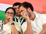 West Bengal chief minister Mamata Banerjee interacts with Congress leader Rahul Gandhi during Opposition parties meet, in Bengaluru. (ANI /File) West Bengal chief minister Mamata Banerjee interacts with Congress leader Rahul Gandhi during Opposition parties meet, in Bengaluru. (ANI /File)
