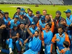 Irfan Pathan leads India Champions' celebrations Irfan Pathan leads India Champions' celebrations