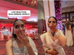 Snapshot of influencer Julia Chafe and Isha Ambani. Snapshot of influencer Julia Chafe and Isha Ambani.