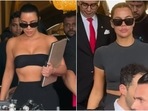Paparazzi captures Kim Kardashian and Khloe Kardashian as they leave for the US. Paparazzi captures Kim Kardashian and Khloe Kardashian as they leave for the US.
