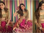 Anant Ambani, Radhika Merchant wedding Day 2: Shloka Mehta's natural beauty shines in a Manish Malhotra lehenga. (Instagram) Anant Ambani, Radhika Merchant wedding Day 2: Shloka Mehta's natural beauty shines in a Manish Malhotra lehenga. (Instagram)