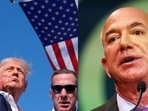 Jeff Bezos praised Donald Trump in his new post after the rally shooting on Saturday.
