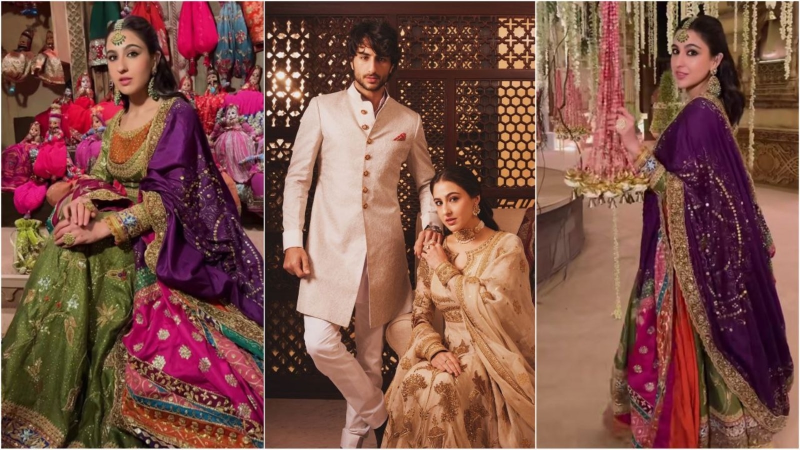 सारा अली खान को अपनी शानदार अंबानी शादी की पोशाक के पीछे पाकिस्तानी डिजाइनर का उल्लेख करने में विफल रहने के लिए आलोचना का सामना करना पड़ा