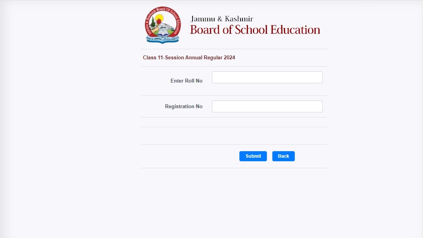 JKBOSE 11th Result 2024 Live: JK board Class 11 result declared, direct link