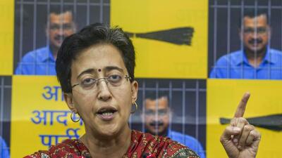 AAP leader and Delhi minister Atishi (PTI) AAP leader and Delhi minister Atishi (PTI)