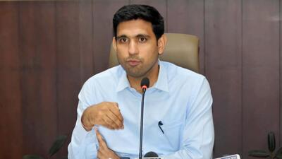 Gurugram deputy commissioner (DC) Nishant Kumar Yadav. (Parveen Kumar/HT Photo)