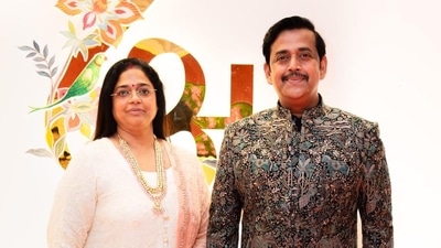 Bhartiya Janata Party MP and actor Ravi Kishan attended the wedding with his wife Preeti Kishan. The actor, who was last seen in Kiran Rao's Laapataa Ladies and Netflix India courtroom drama Mamla Legal Hai, chose a black bandhgala for the occasion. Bhartiya Janata Party MP and actor Ravi Kishan attended the wedding with his wife Preeti Kishan. The actor, who was last seen in Kiran Rao's Laapataa Ladies and Netflix India courtroom drama Mamla Legal Hai, chose a black bandhgala for the occasion.