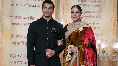 Indian actor Bipasha Basu poses for a photograph with her husband Karan Singh Grover. (AP) Indian actor Bipasha Basu poses for a photograph with her husband Karan Singh Grover. (AP)