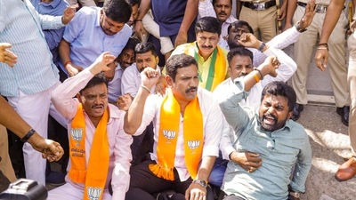 BJP state president B Y Vijayendra slammed the ruling Congress over the matter and urged Siddaramaiah to take moral responsibility of the incident. (Representative image) (PTI)