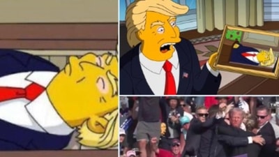 Social media users weighned in on whether The Simpsons predicted the assassination attempt on Donald Trump. Social media users weighned in on whether The Simpsons predicted the assassination attempt on Donald Trump.