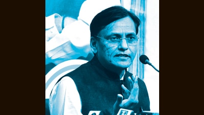 Union minister of state for home affairs, Nityanand Rai, on Sunday threw open an ancient temple dedicated to Goddess Uma Bhagwati for the devotees at Brariangan in south Kashmir’s Anantnag district. (HT File)