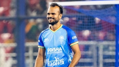 Lalit Kumar Upadhyay at a match Lalit Kumar Upadhyay at a match