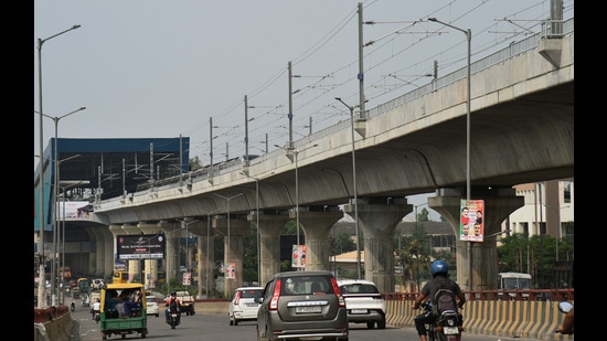 Currently, consultants are planning, conducting traffic surveys, and conducting soil testing based on the Detailed Project Report (DPR). (HT PHOTO)