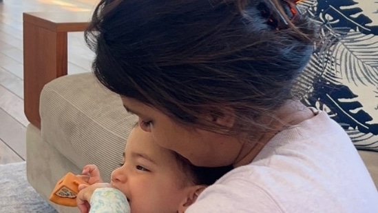 Priyanka Chopra reunites with daughter Malti Marie after ‘42+ hours of travel around the world’. See pic