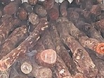 Rich hue and therapeutic properties of red sanders fuel smuggling attempts Rich hue and therapeutic properties of red sanders fuel smuggling attempts