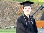 This June 3, 2022 still image taken from video provided by the Bethel Park School District shows student Thomas Matthew Crooks in the 2022 Bethel Park High School Commencement in Bethel Park, Pa. (The Bethel Park School District via AP) This June 3, 2022 still image taken from video provided by the Bethel Park School District shows student Thomas Matthew Crooks in the 2022 Bethel Park High School Commencement in Bethel Park, Pa. (The Bethel Park School District via AP)