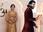 Janhvi Kapoor and Shikhar Pahariya at Anant Ambani, Radhika Merchant's wedding. Janhvi Kapoor and Shikhar Pahariya at Anant Ambani, Radhika Merchant's wedding.