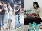 Ahan Shetty, Athiya Shetty and KL Rahul, apart from Katrina Kaif visited the temple. Ahan Shetty, Athiya Shetty and KL Rahul, apart from Katrina Kaif visited the temple.
