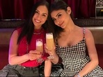 Mouni Roy shares a close bond with Lauren Gottlieb.
Mouni Roy shares a close bond with Lauren Gottlieb.