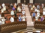 Parliamentarians in the Rajya Sabha . (PTI Photo) Parliamentarians in the Rajya Sabha . (PTI Photo)