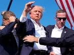 Republican presidential candidate and former President Donald Trump was shot at during a campaign rally in Pennsylvania on Sunday (AP Photo) Republican presidential candidate and former President Donald Trump was shot at during a campaign rally in Pennsylvania on Sunday (AP Photo)