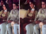 Shloka Mehta and Akash Ambani at Anant Ambani and Radhika Merchant's post-wedding event. 
