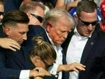 Former President and Republican candidate Donald Trump was injured in the ear during an apparent assassination attempt by a gunman at a campaign rally in Butler, Pennsylvania, on Saturday, July 13. Former President and Republican candidate Donald Trump was injured in the ear during an apparent assassination attempt by a gunman at a campaign rally in Butler, Pennsylvania, on Saturday, July 13. 