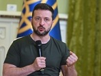 Ukraine's President Volodymyr Zelensky 