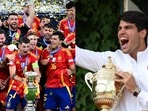 Carlos Alcaraz was actively posting on social media throughout the Euro 2024 final(Reuters) Carlos Alcaraz was actively posting on social media throughout the Euro 2024 final(Reuters)