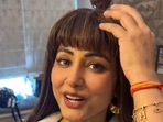 Hina Khan revealed her cancer diagnosis on Instagram last month.
Hina Khan revealed her cancer diagnosis on Instagram last month.