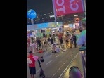 Two left injured in massive brawl as Spain, England fans clash after Euro final Two left injured in massive brawl as Spain, England fans clash after Euro final