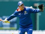 VVS Laxman debuted a famous dressing room practice with the youngsters.(Getty) VVS Laxman debuted a famous dressing room practice with the youngsters.(Getty)