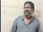 Ravindran Nair (59) was rescued from the lift after almost 48 hours. Ravindran Nair (59) was rescued from the lift after almost 48 hours.