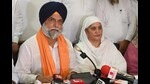 Gurpartap singh WadalaShiromani Akali Dal (Rebel) along with other leaders during the Press conference at People convention center in sector 36 Chandigarh on Monday. (Ravi Kumar/Hindustan Times) Gurpartap singh WadalaShiromani Akali Dal (Rebel) along with other leaders during the Press conference at People convention center in sector 36 Chandigarh on Monday. (Ravi Kumar/Hindustan Times)