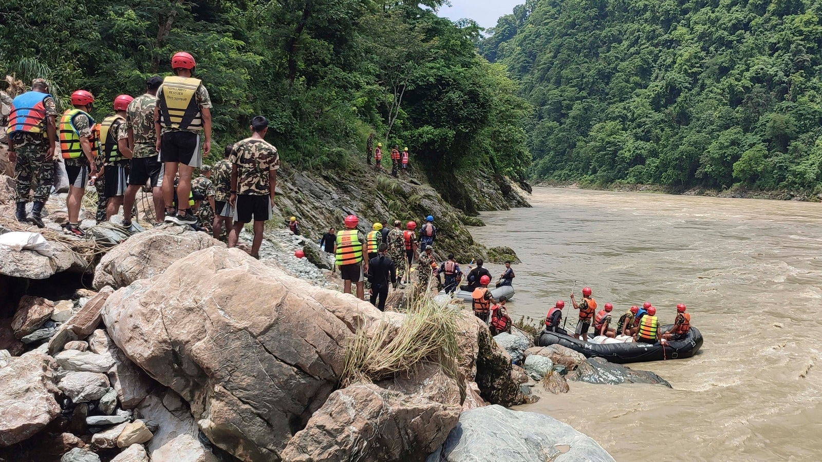 No hope of survivors in Nepal bus accident, 55 still missing