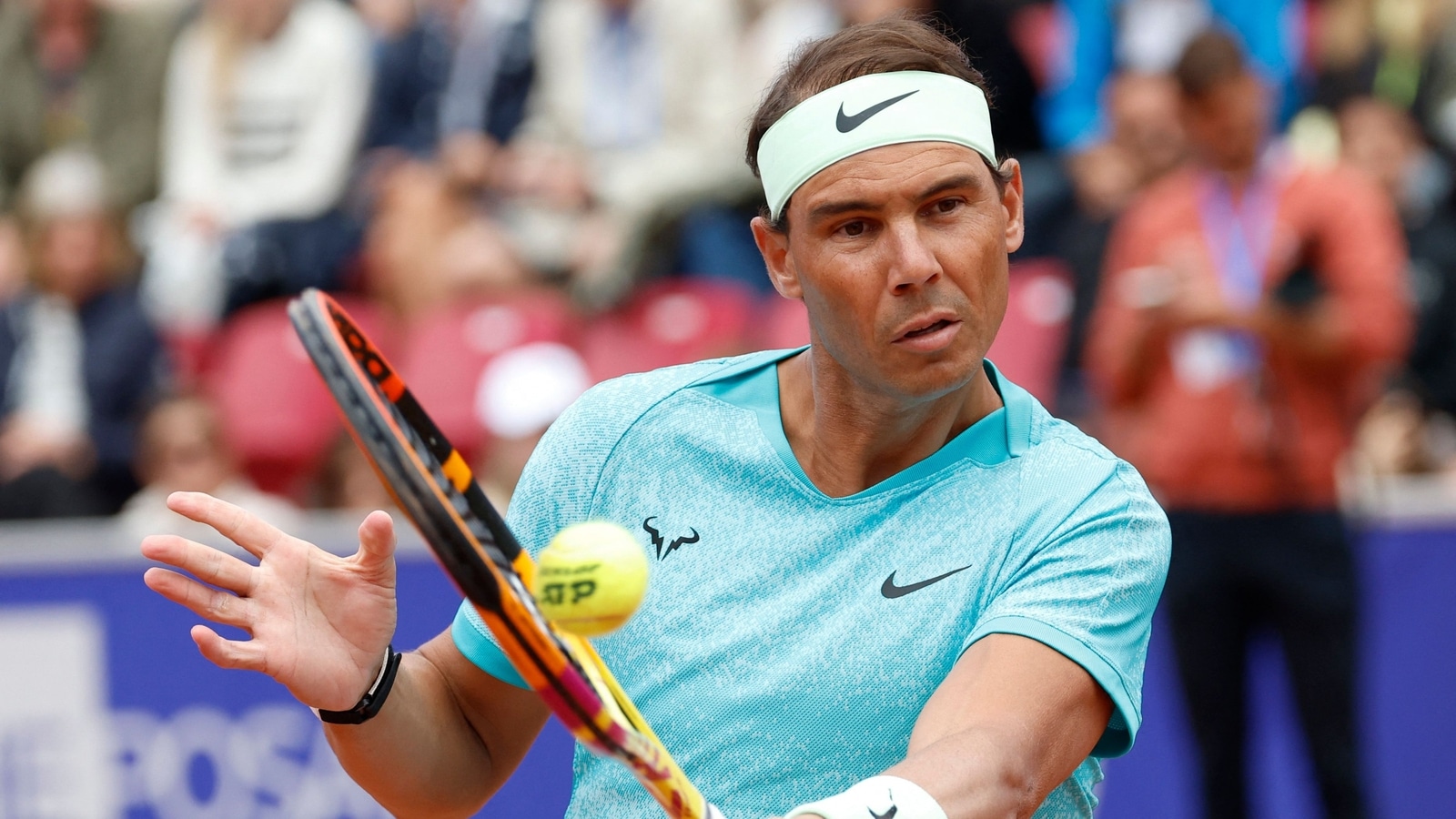 Olympic-bound Rafael Nadal returns to clay for first time in 19 yrs, wins 1st round tie with Casper Ruud at Nordea Open