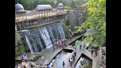 Inaugurated in 1976 and spread over 40 acres in Sector 1, Chandigarh’s Rock Garden is a popular tourist attraction with a footfall of 5,000 per day. (HT Photo) Inaugurated in 1976 and spread over 40 acres in Sector 1, Chandigarh’s Rock Garden is a popular tourist attraction with a footfall of 5,000 per day. (HT Photo)