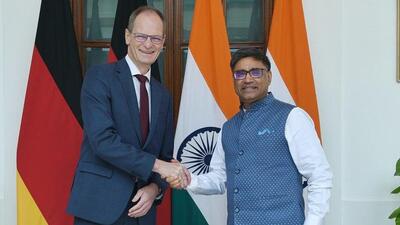 Monday’s discussions were co-chaired by foreign secretary Vikram Misri, who assumed office on Monday, and Thomas Bagger, state secretary of the German Foreign Office. (X/MEAIndia)
