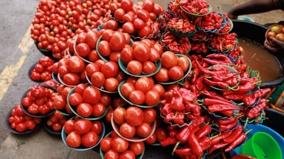 Inflation in food articles rose 10.87% in June, as against 9.82% in May (Bloomberg) Inflation in food articles rose 10.87% in June, as against 9.82% in May (Bloomberg)